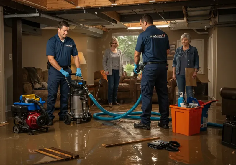 Basement Water Extraction and Removal Techniques process in Eaton, IN